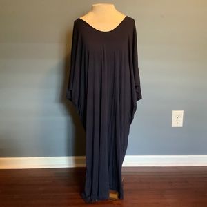 Barefoot Dreams Navy Blue One Size Caftan